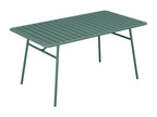 Green Metal Table