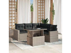 Gray Woven Resin Wicker Outdoor Furniture Set - dlz1766585891264