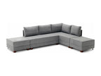 Gray Fabric Sofa - dlz1766585754561
