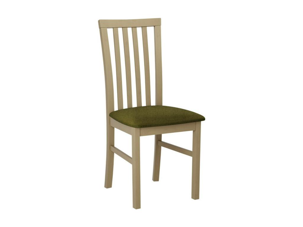 Green Oak Wood Chair, 93 x 43 x 40 cm