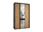 Black Wardrobe, 160 x 60 x 235.2 cm - dlz1766585630099