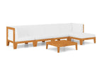 White Outdoor Furniture Set