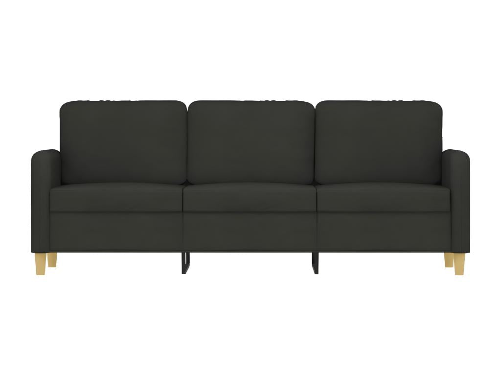 Black Fabric Sofa