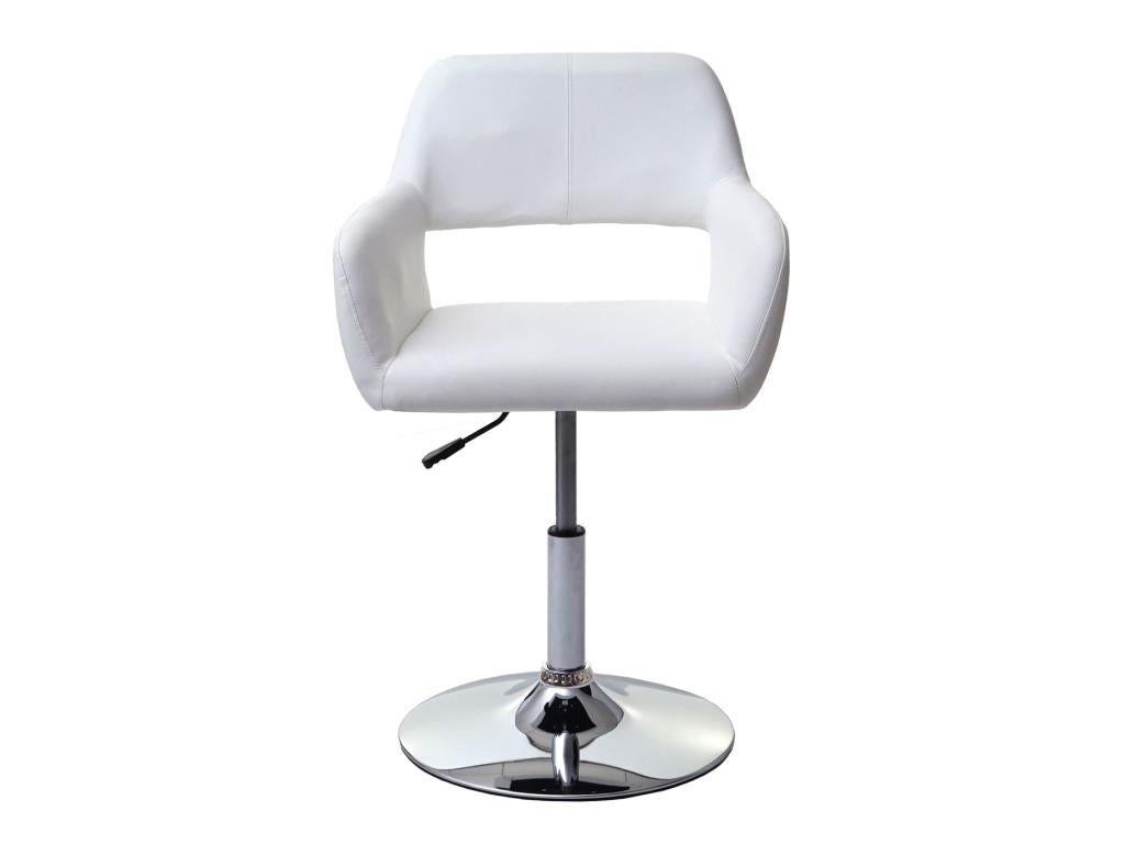 White Metal Chair
