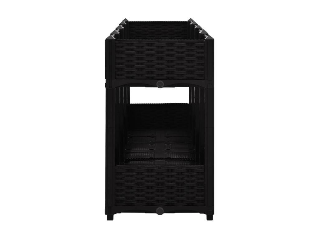 Black Bed, 160 x 40 x 71 cm