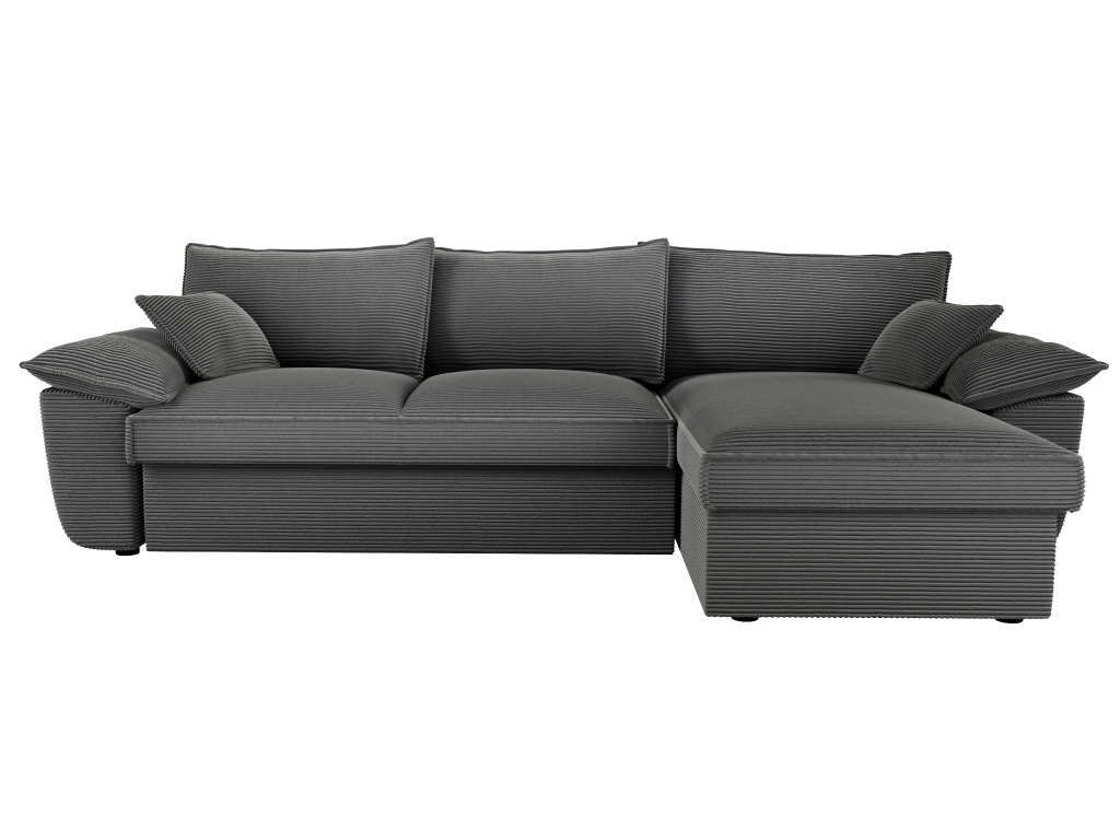 Gray Velvet Sofa Bed