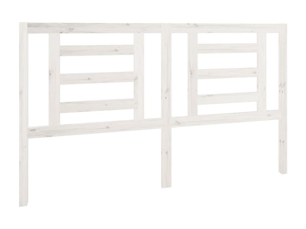 White Pine Wood Bed, 166 x 4 x 100 cm