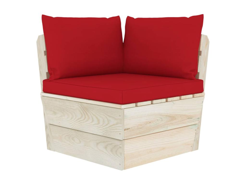 Red Outdoor Furniture Set
