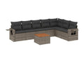 Gray Woven Resin Wicker Outdoor Furniture Set - dlz1766585758223