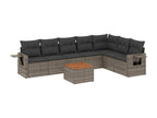 Gray Woven Resin Wicker Outdoor Furniture Set - dlz1766585758223
