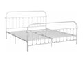 White Metal Bed Frame, 180 x 200 cm