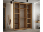 Black Wardrobe, 160 x 60 x 235.2 cm - dlz1766585646586