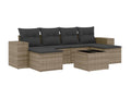 Gray Woven Resin Wicker Outdoor Furniture Set - dlz1766585573154