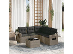 Gray Woven Resin Wicker Outdoor Furniture Set - dlz1766586017342