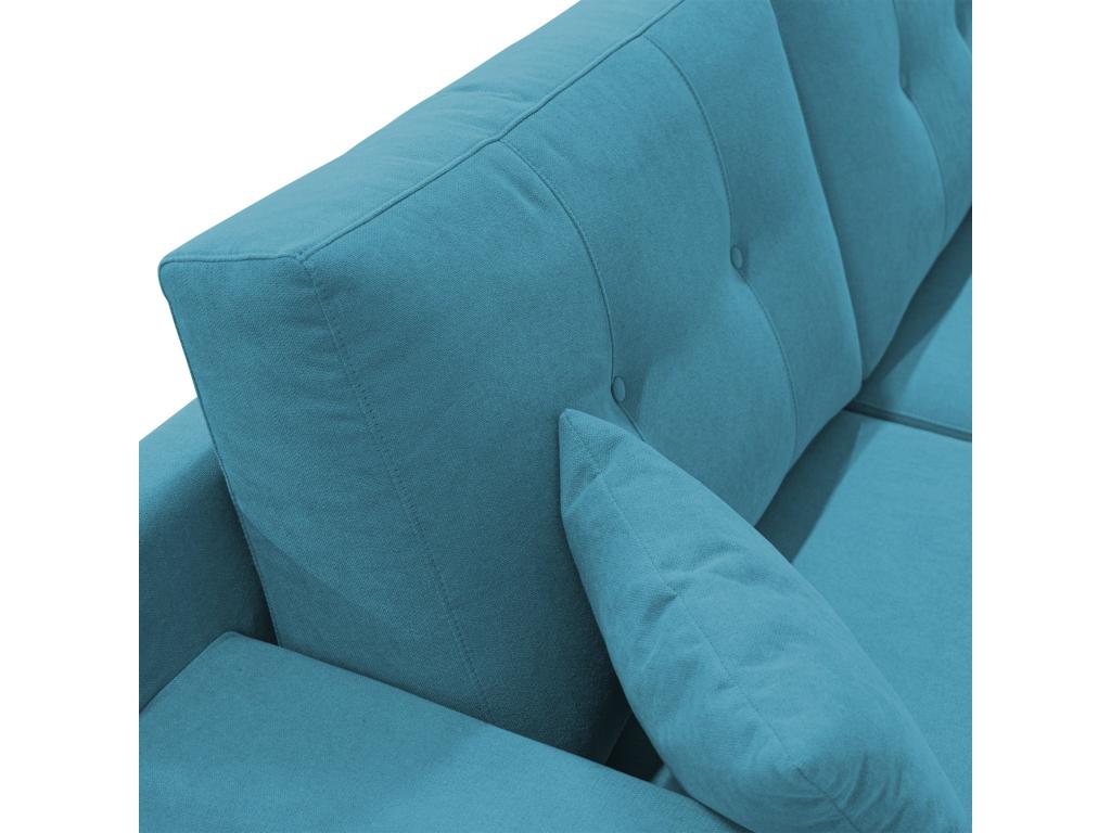 Blue Fabric Sofa