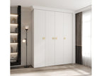 White Wardrobe, 190 x 50 x 245.5 cm