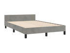 Gray Bed Frame, 120 x 200 cm