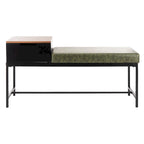 SAFAVIEH Ruthie Bench with Storage - 47.3  x 16  x 24  - 47Wx16Dx24H