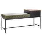 SAFAVIEH Ruthie Bench with Storage - 47.3  x 16  x 24  - 47Wx16Dx24H