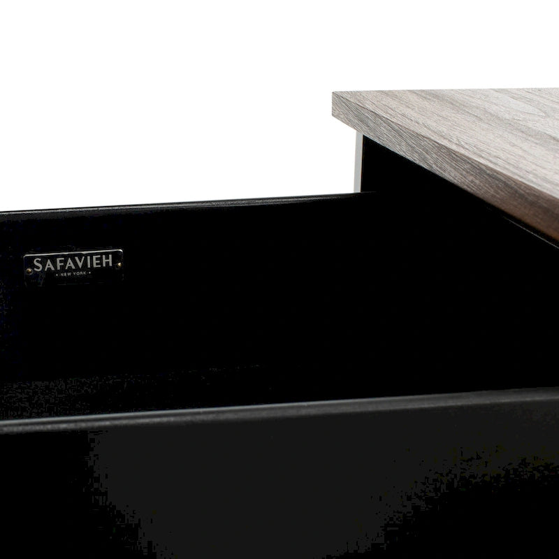 SAFAVIEH Ruthie Bench with Storage - 47.3  x 16  x 24  - 47Wx16Dx24H