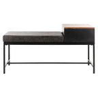SAFAVIEH Ruthie Bench with Storage - 47.3  x 16  x 24  - 47Wx16Dx24H