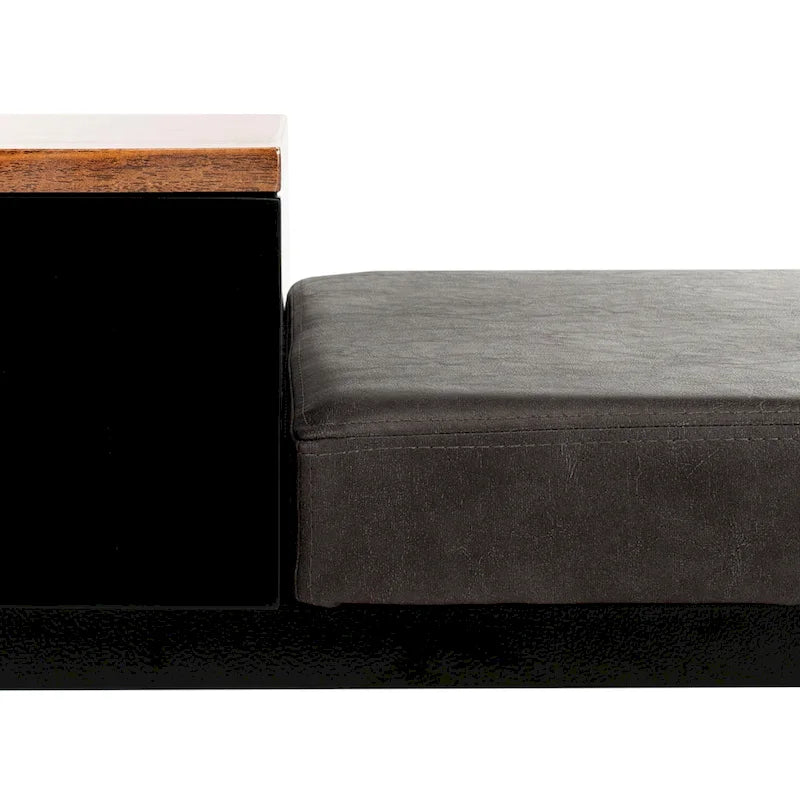 SAFAVIEH Ruthie Bench with Storage - 47.3  x 16  x 24  - 47Wx16Dx24H