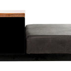 SAFAVIEH Ruthie Bench with Storage - 47.3  x 16  x 24  - 47Wx16Dx24H
