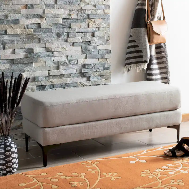 SAFAVIEH Roena Rectangular Bench - 48  x 18  x 18  - 48Wx18Dx18H