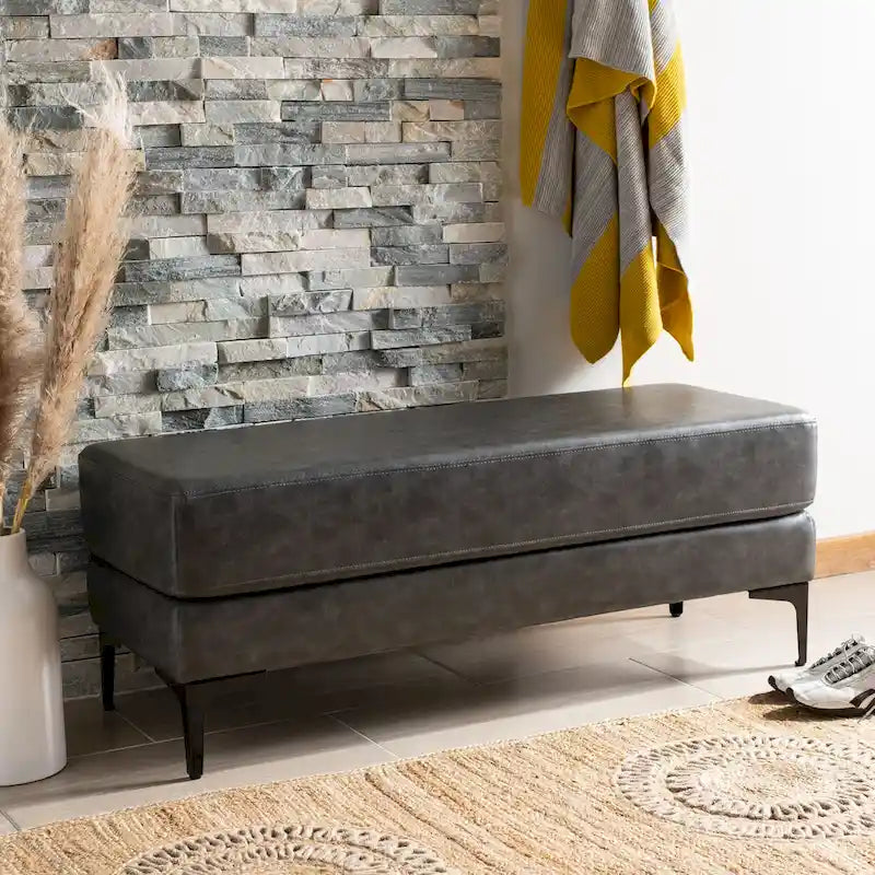 SAFAVIEH Roena Rectangular Bench - 48  x 18  x 18  - 48Wx18Dx18H