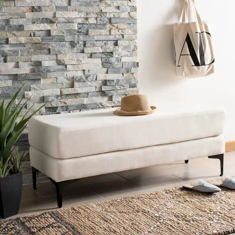 SAFAVIEH Roena Rectangular Bench - 48  x 18  x 18  - 48Wx18Dx18H