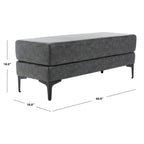 SAFAVIEH Roena Rectangular Bench - 48  x 18  x 18  - 48Wx18Dx18H