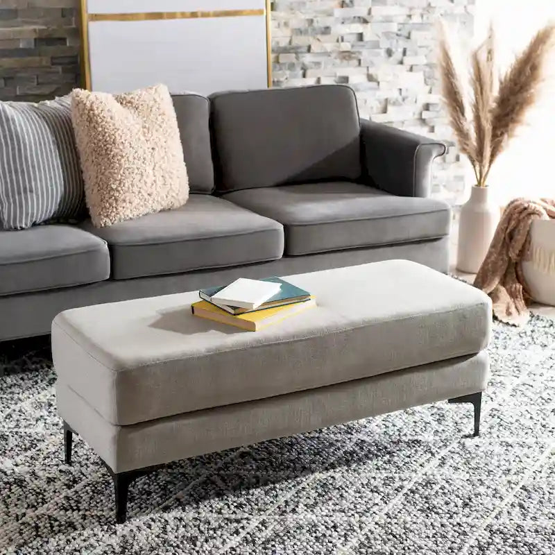 SAFAVIEH Roena Rectangular Bench - 48  x 18  x 18  - 48Wx18Dx18H