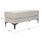 SAFAVIEH Roena Rectangular Bench - 48  x 18  x 18  - 48Wx18Dx18H