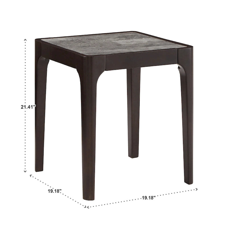 Ludvika Faux Marble Top Table by iNSPIRE Q Modern