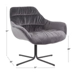 Carson Carrington Wayne Swivel Lounge Chair