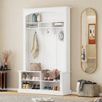 47.2  Wide Hall Tree with Storage