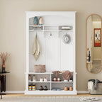 47.2  Wide Hall Tree with Storage