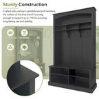 47.2  Wide Hall Tree with Storage