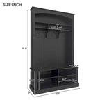 47.2  Wide Hall Tree with Storage
