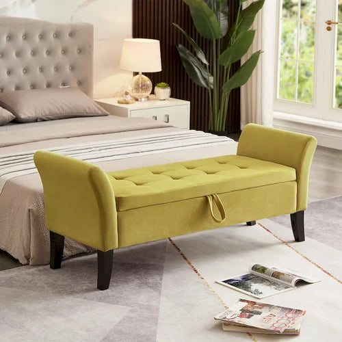 51.5  Bed Bench with Storage