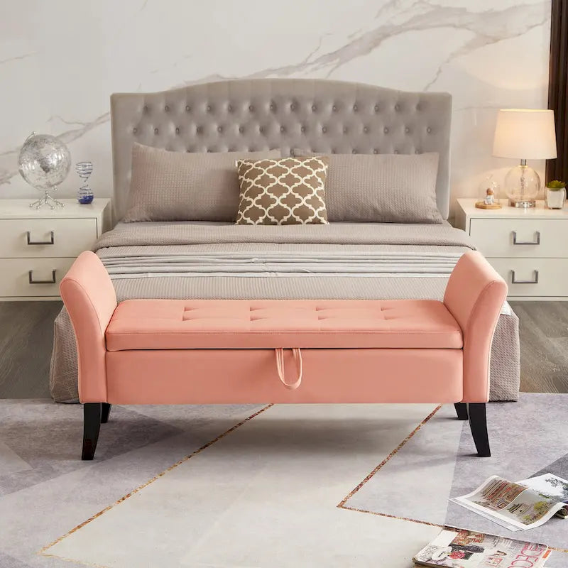 51.5  Bed Bench with Storage