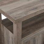 Middlebrook 58-inch Groove Door Highboy TV Stand