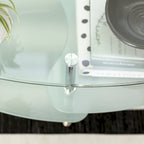 Middlebrook Toston Modern Frosted Glass 38  Coffee Table