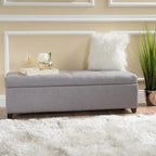 London Fabric Storage Bench by Christopher Knight Home