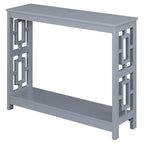 Convenience Concepts Town Square Console Table with Shelf