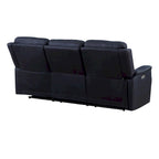 Steve Silver Faux Leather Power Reclining Sofa