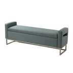 Diana Modern Upholstered Bench with Storage Space