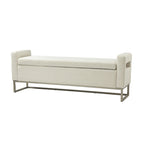 Diana Modern Upholstered Bench with Storage Space