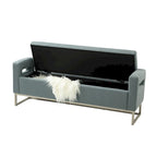 Diana Modern Upholstered Bench with Storage Space