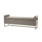 Diana Modern Upholstered Bench with Storage Space